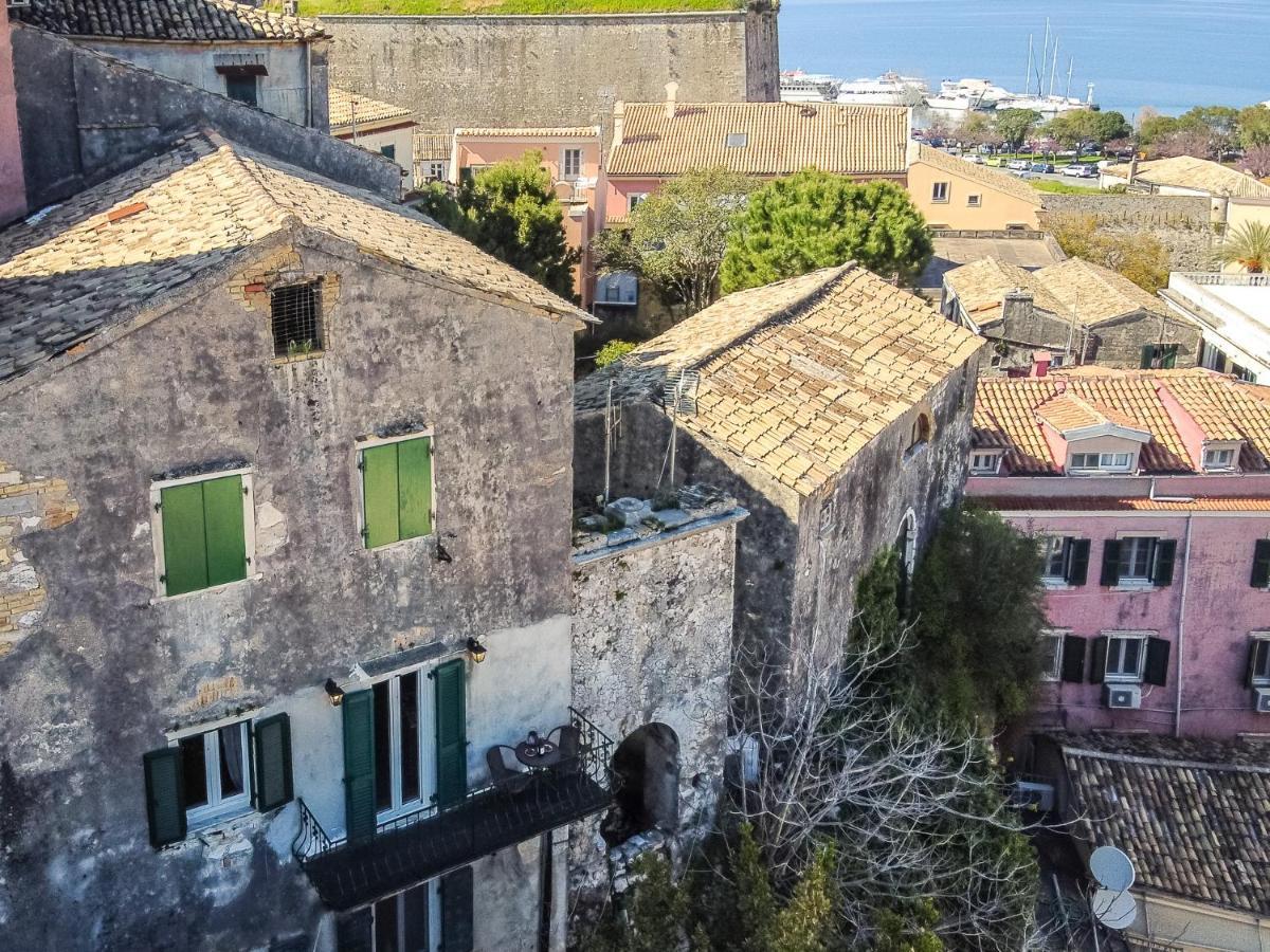 Tenedos Old Town Corfu  Buitenkant foto