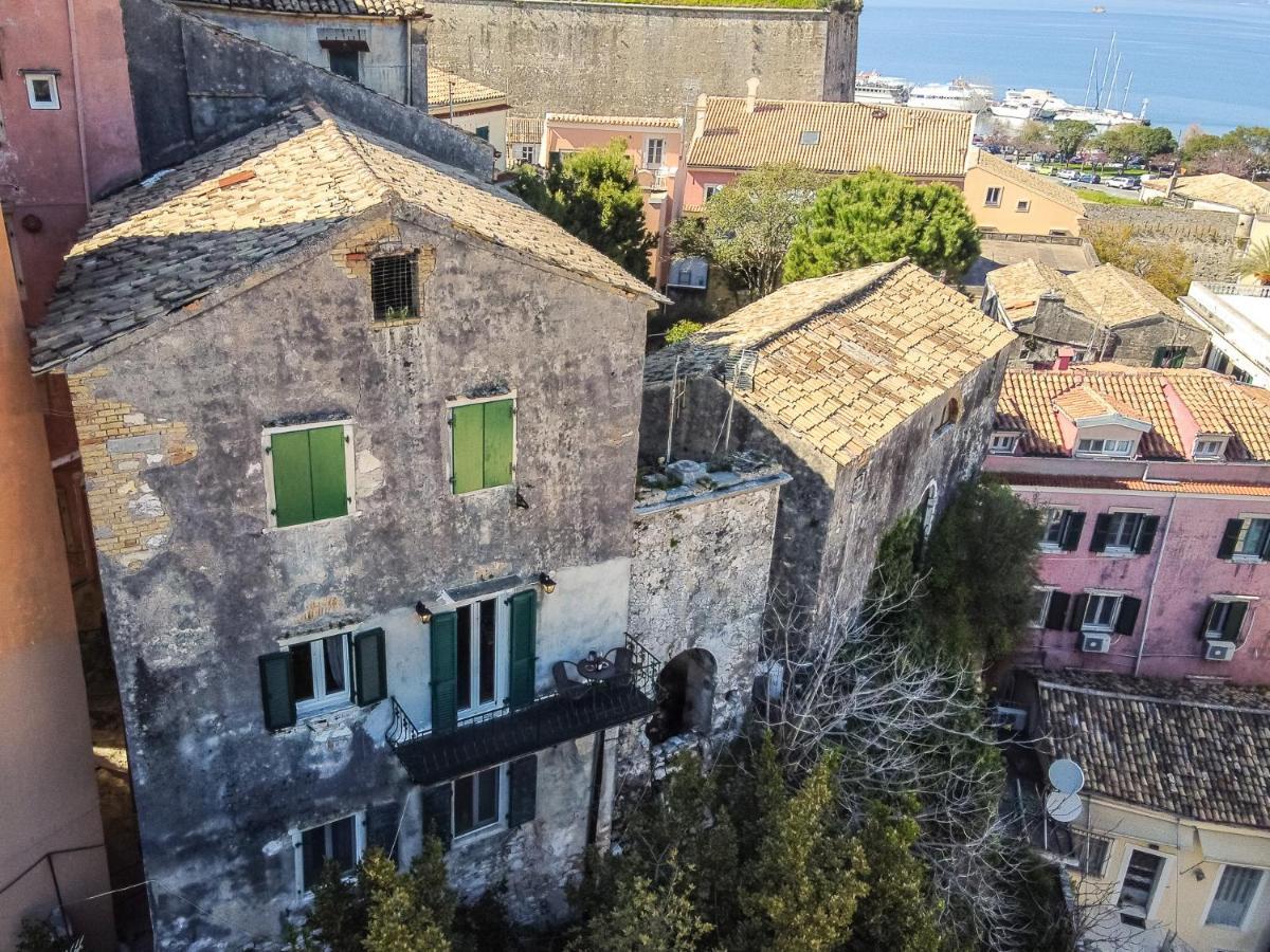 Tenedos Old Town Corfu  Buitenkant foto